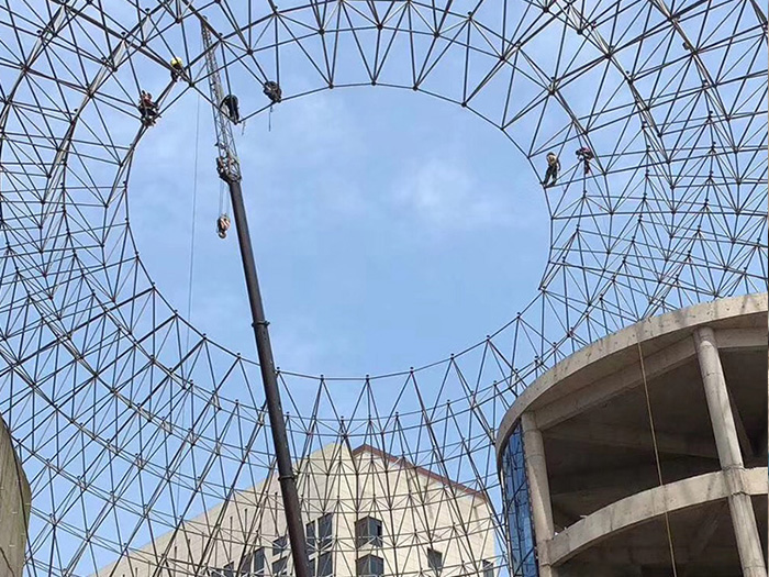 北流网架螺栓球加工流程