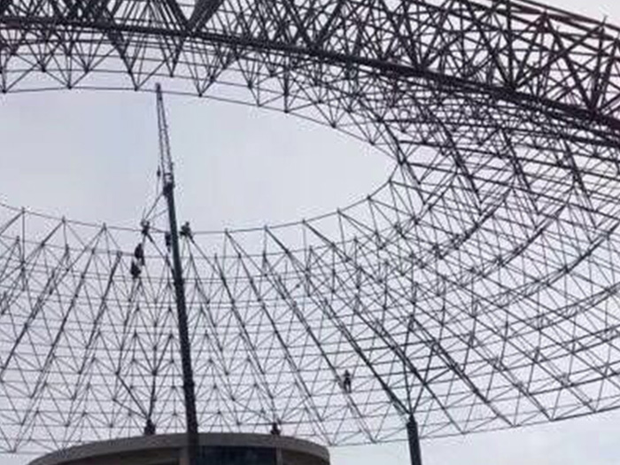 北流篮球馆球形网架厂家价格